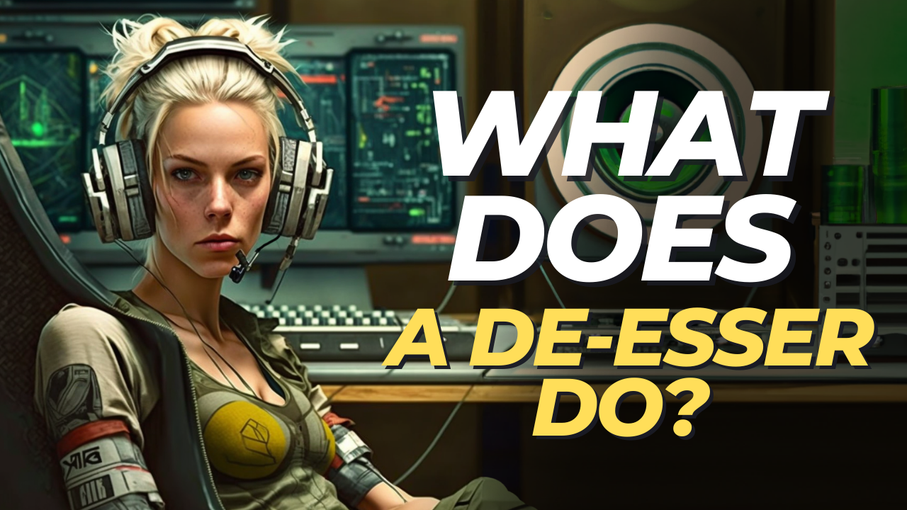 What does a De-esser do?